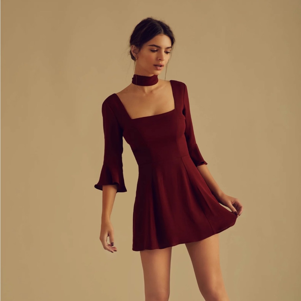 Emily Ratajakowski x Christy Dawn dress